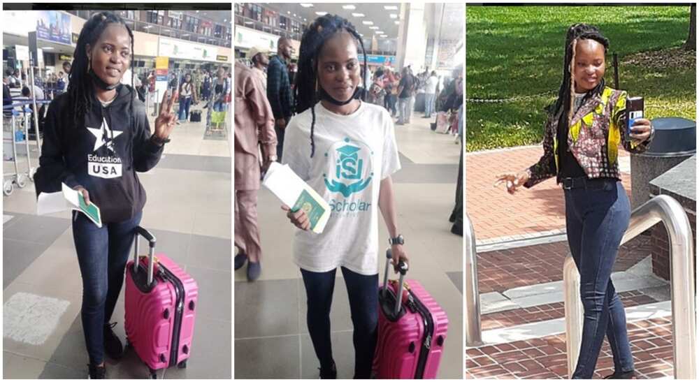 Joy Amadi, a Nigerian lady who just relocated to the US for her PhD in 2022 at the University of Delaware. Joy Amadi, a Nigerian lady who just relocated to the US for her PhD in 2022 at the University of Delaware.