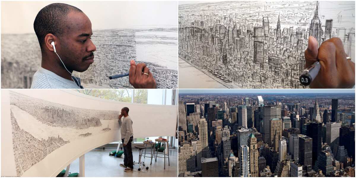 Throwback to When Autistic Artist Drew New York City Skyline from