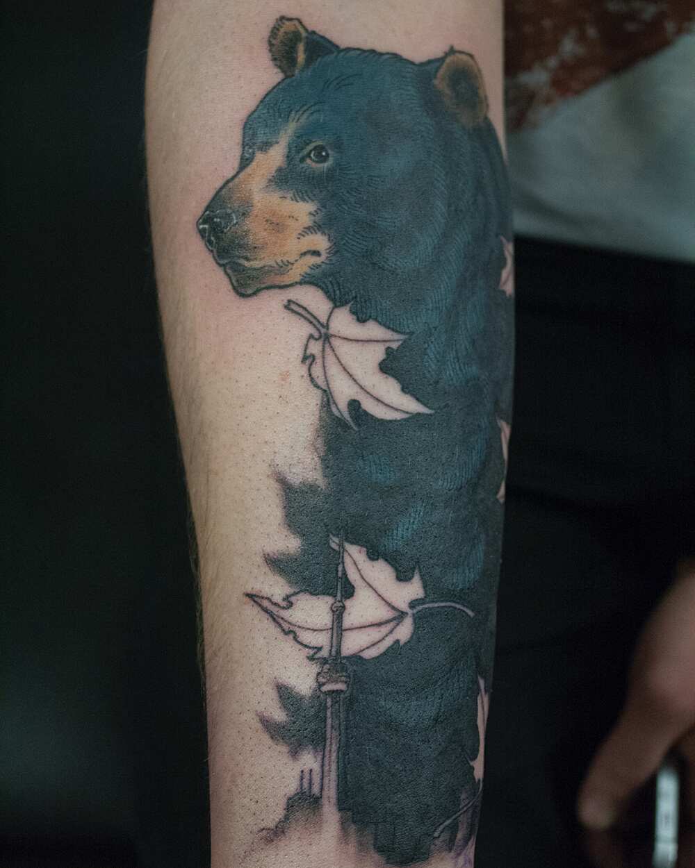 grizzly bear tattoos for men