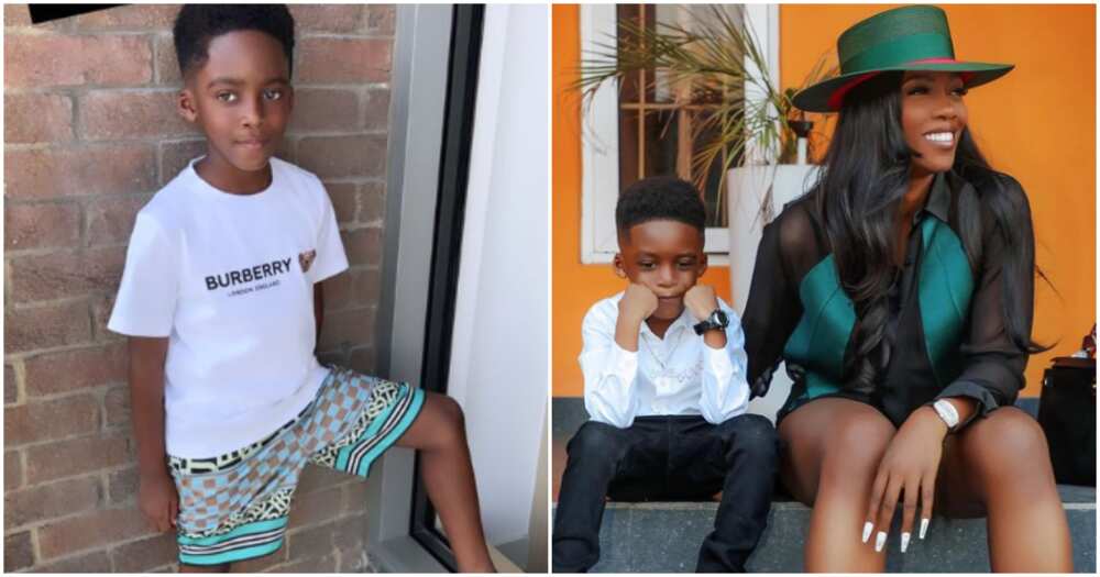 Tiwa Savage Shares Video As She Begs Son Jamil to Spend Time With Her ...