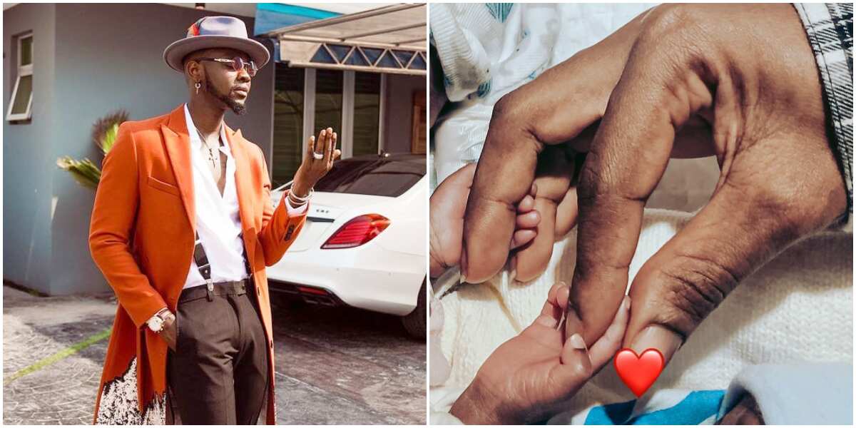 Double celebration: Singer Kizz Daniels becomes a dad on his birthday, welcomes twin boys Jelani and Jalil