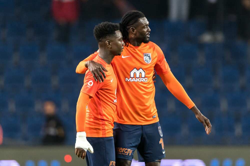 Emmanuel Adebayor match