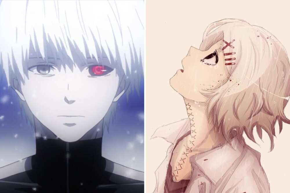 Male white-haired anime characters Male white-haired anime characters