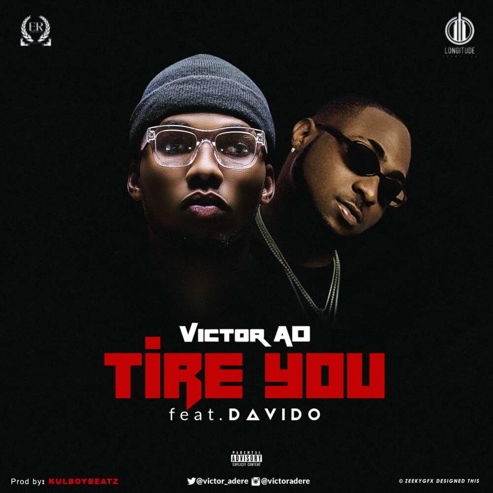 Victor AD Ft. Davido Tire You video