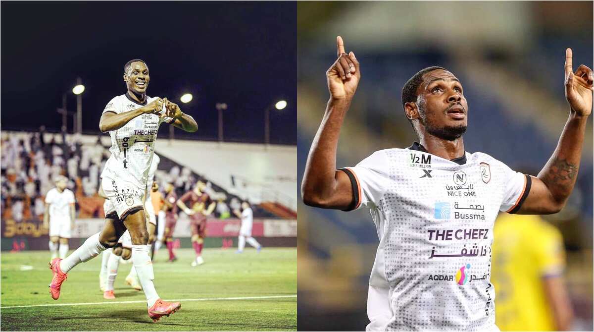 Former Super Eagles striker Odion Ighalo grabs 2 goals in Al Shabab's final game of the season