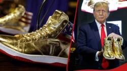 Donald Trump launches sneaker line day after judge orders him to pay N600 billion fine