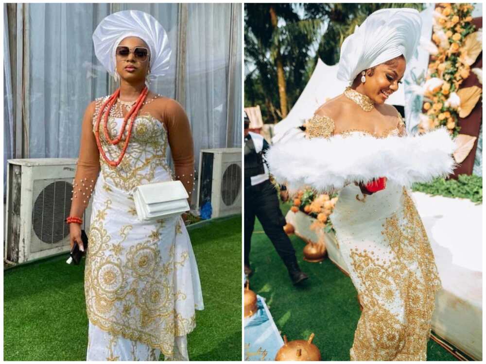 Igbo traditional wedding attire ideas for bride and groom 