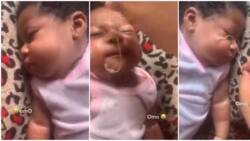 Gen Z mum: Lady disturbs sleeping baby with a thread in video for not allowing her sleep at night, causes stir
