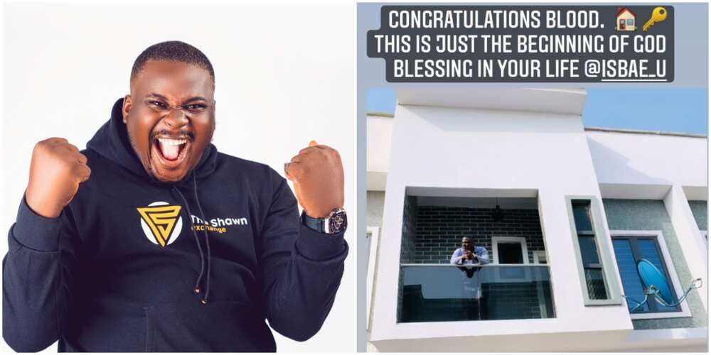Comedian Isbae U ends 2021 on a 'hooge' note as he buys mansion in Lagos