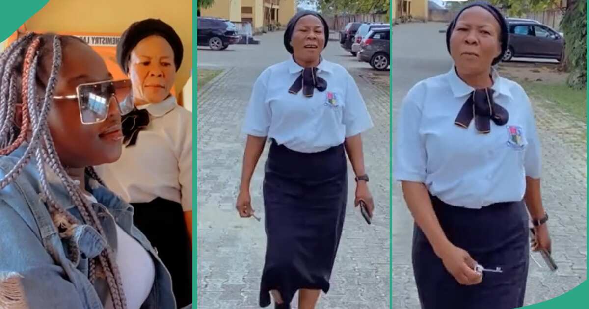 Video: This woman went back to school after giving birth to children