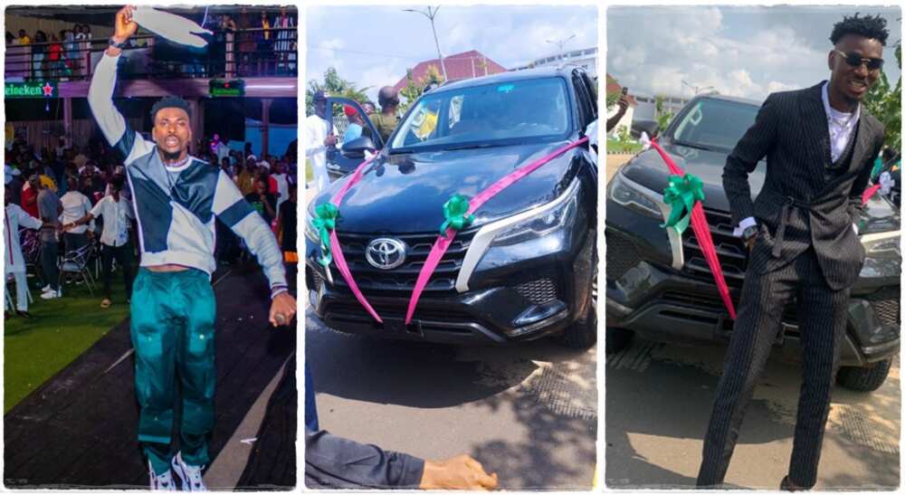 formel Blikkenslager propel I'm So Grateful": MC Walter Gets Free SUV Car From Ebonyi Governor After Holding 130hr Entertainment Marathon - Legit.ng formel Blikkenslager propel I'm So Grateful": MC Walter Gets Free SUV Car From Ebonyi Governor After Holding 130hr Entertainment Marathon - Legit.ng