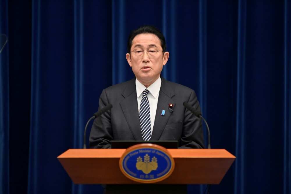 Japanese Prime Minister Fumio Kishida took a PCR test 'after experiencing a mild temperature and a cough' from Saturday