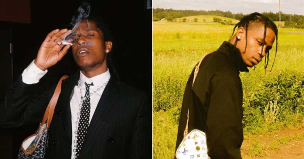 Travis Scott, Asap Rocky, clip, social media, 'AstroWorld' Travis Scott, Asap Rocky, clip, social media, 'AstroWorld'