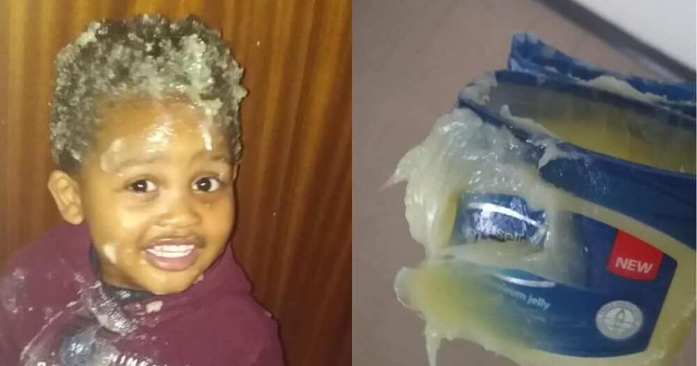 Mom shares hilarious photo of her kid got up to during lockdown Mom shares hilarious photo of her kid got up to during lockdown