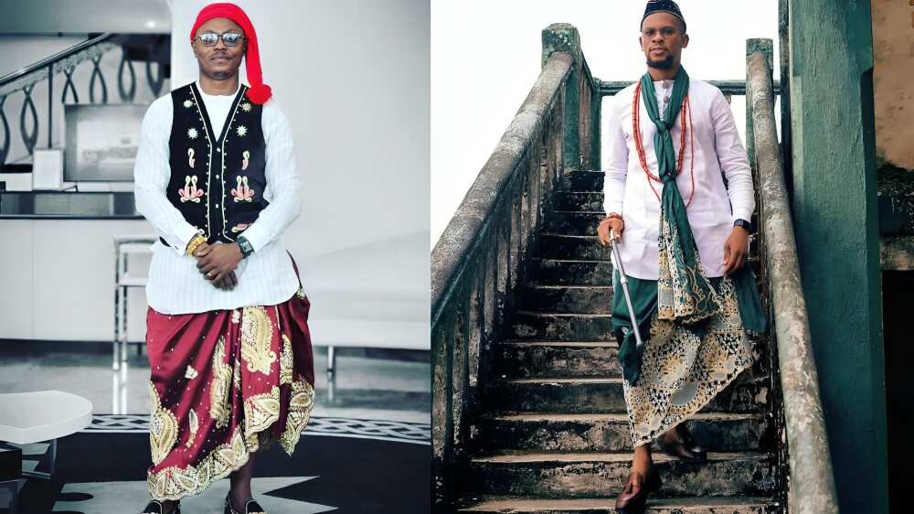 Fashionable Ibibio wedding attires for male
