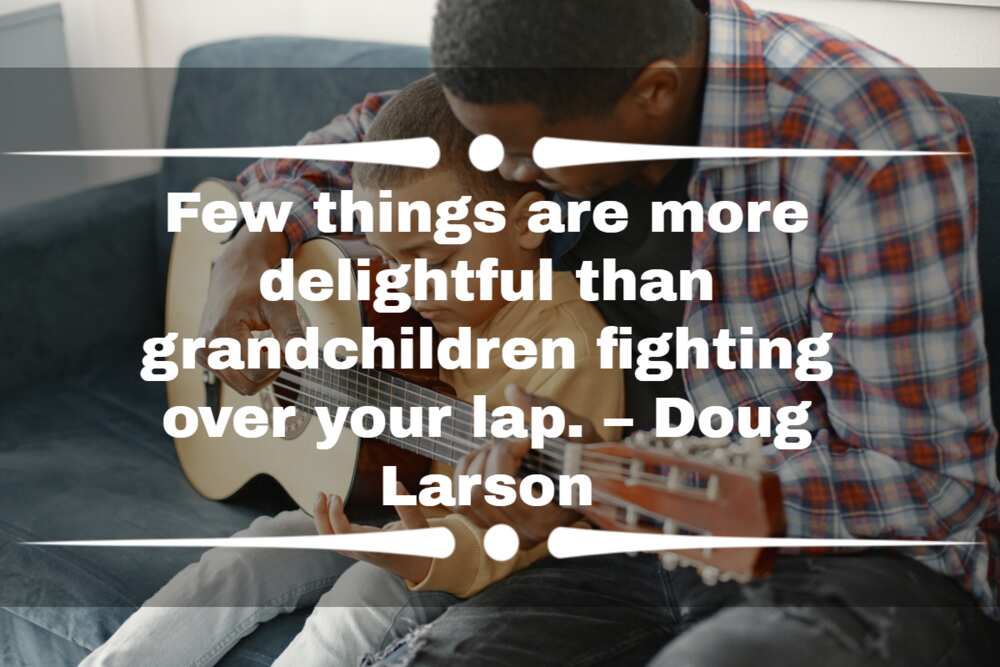 Blessed with a grandson quotes
