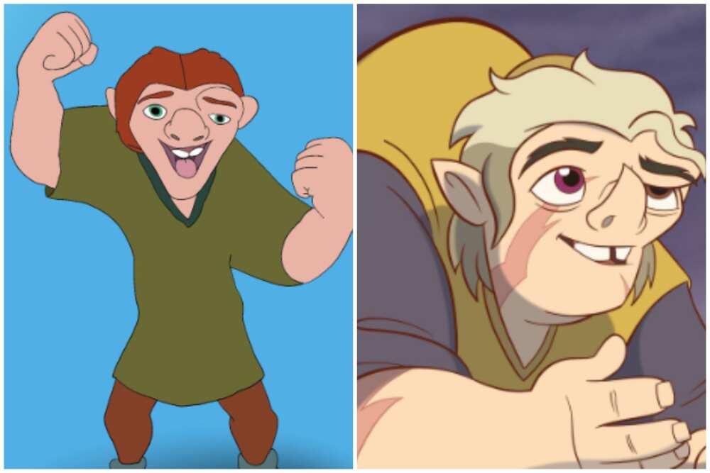Ugly characters in cartoons Ugly characters in cartoons