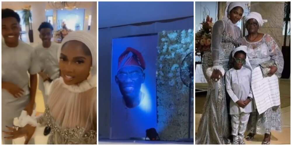 Photos from Tiwa Savage's late father Prince Olanrewaju Savage's service of song.