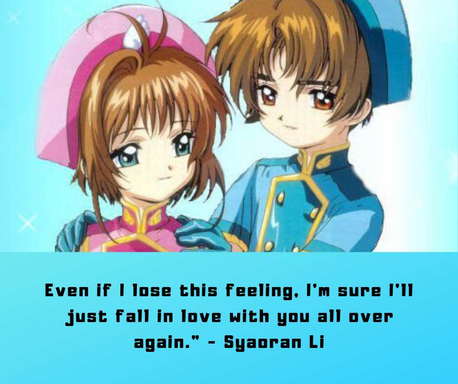 Anime quotes about love