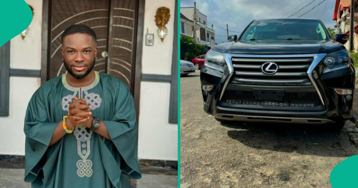 You won't believe what Nigerians had to say about actor Itele D Icon's new house and car (photos)
