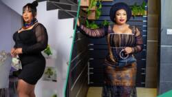 Laide Bakare flaunts the price of her human hair, many doubt her: "On top head wey no correct?"