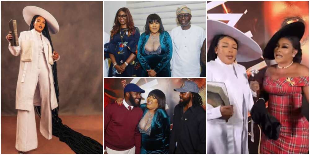Toyin Abraham's film premiere. Toyin Abraham's film premiere.