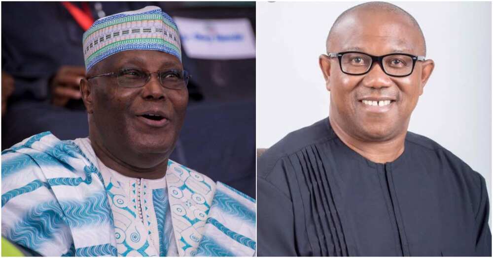 Atiku Abubakar da Peter Obi. Atiku Abubakar da Peter Obi.