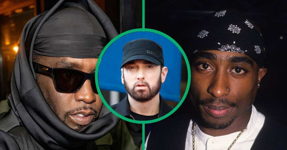 Las letras de Eminem sugieren que Diddy estuvo involucrado en el asesinato de 2Pac