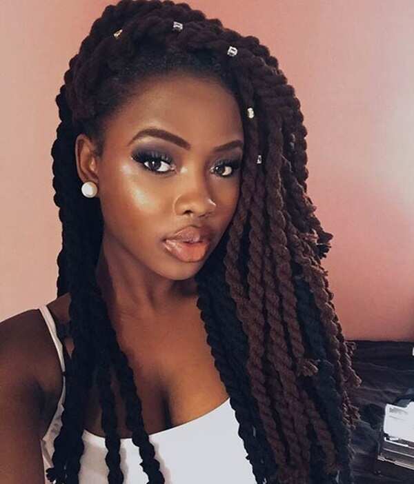 Big twist braids hairstyles for real fashionistas - Legit.ng