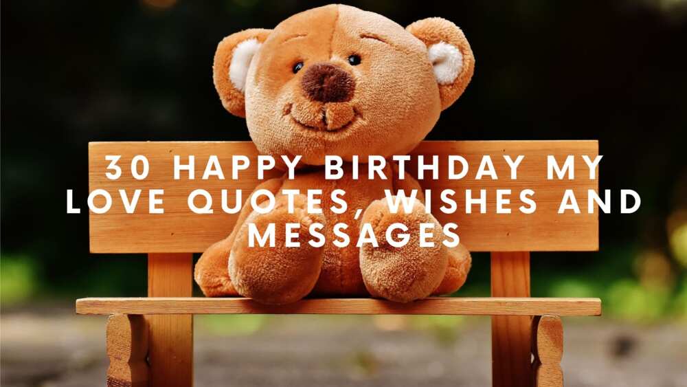 happy birthday love message