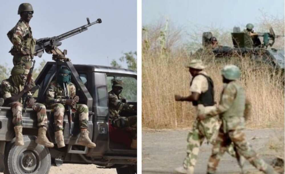The Nigerian military, troops, Operation Hadi Kai, Boko Haram, spiritual leader, terrorist commander, Borno state, Konduga