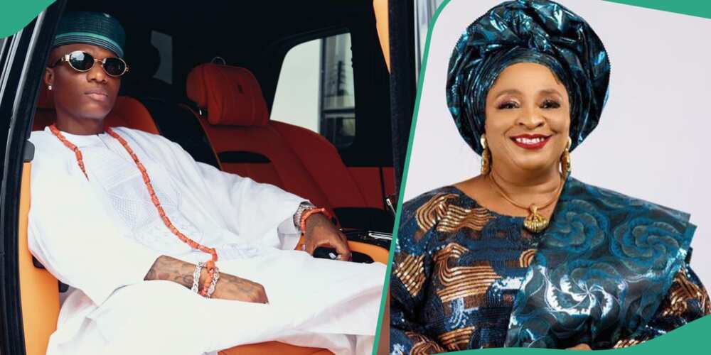 Wizkid remembers late mum on Mother's Day.