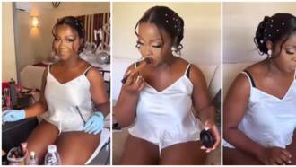 Viral Video of Bride in Black Wedding Dress Leaves Peeps Scratching Their Heads: “It’s A No for Me”