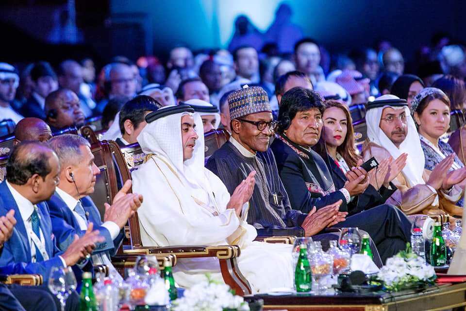 Yanzu Yanzu: Buhari yayi jawabi ga shugabannin duniya a Dubai, ya koka kan amfani da na’urar zamani wajen magudin zabe