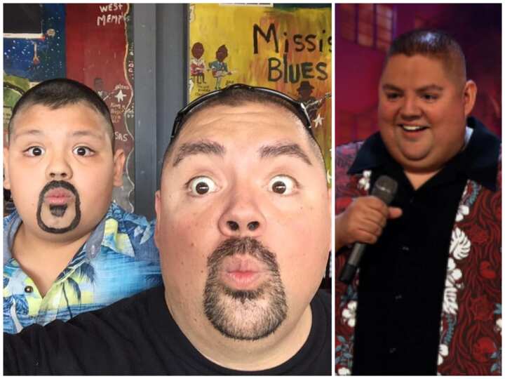 Who is Gabriel Iglesias' son, Frankie, and what does he do