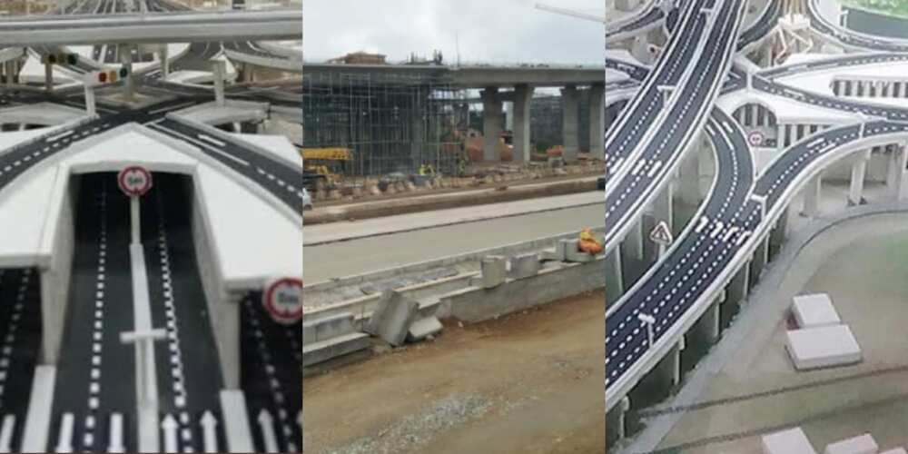 PHOTOS: Pokuase Interchange under construction as beautiful photos pop up
