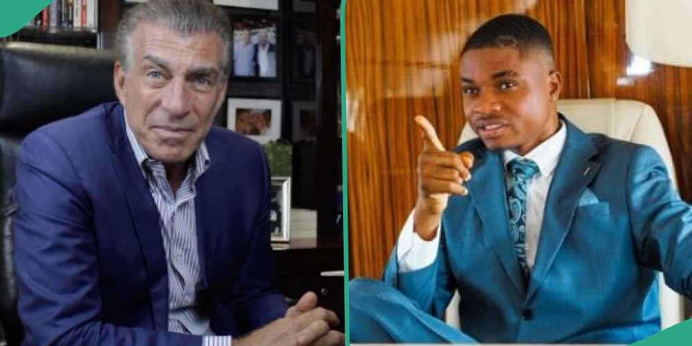 Ola of Lagos excited as wealthy American businessman who dragged him hints at collaborating with him