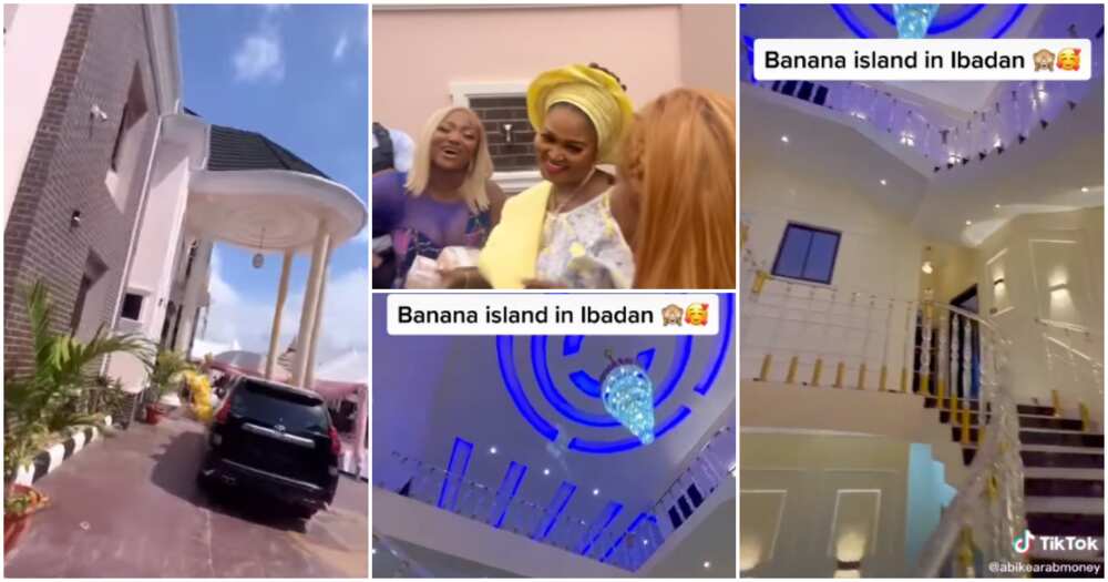Papaya Ex's mother's new mansion in Ibadan