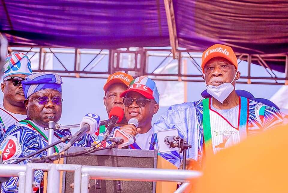 Governor Gboyega Oyetola, Osun 2022, PDP, Accord party