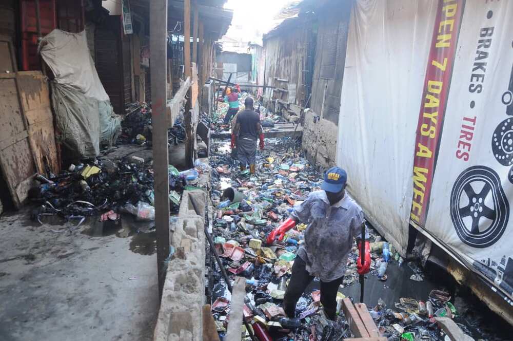 Photos: Lagos Govt Summons Market Leaders Over Poor Sanitation - Legit.ng