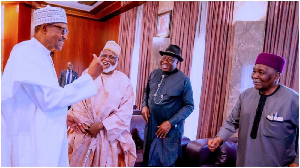 President Muhammadu Buhari/Goodluck Jonathan/Yakubu Gowon/Abdulsalami Abubakar/Naira Scarcity/Naira Redesign/2023 Election President Muhammadu Buhari/Goodluck Jonathan/Yakubu Gowon/Abdulsalami Abubakar/Naira Scarcity/Naira Redesign/2023 Election