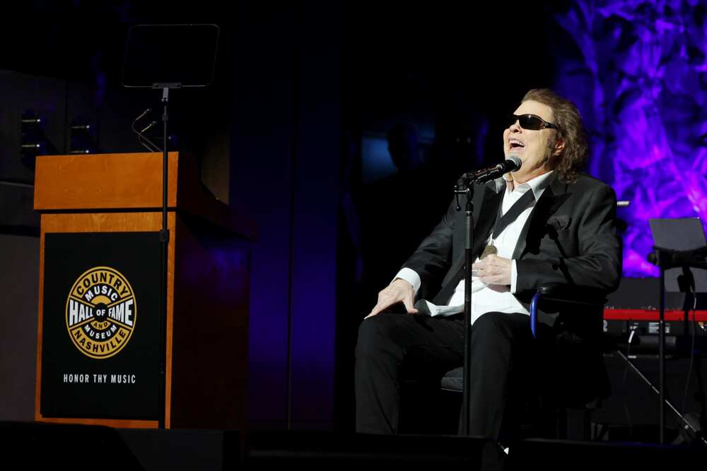 Ronnie Milsap at the Country Music Hall of Fame in Nashville, Tennessee