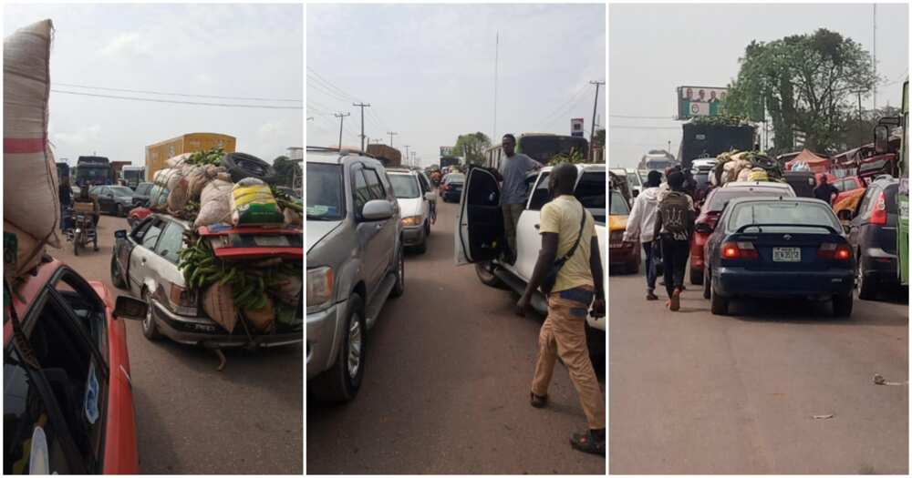 Lagos-Benin expressway, fuel scarcity, President Muhammadu Buhari, APC government, Bola Tinubu, 2023 election