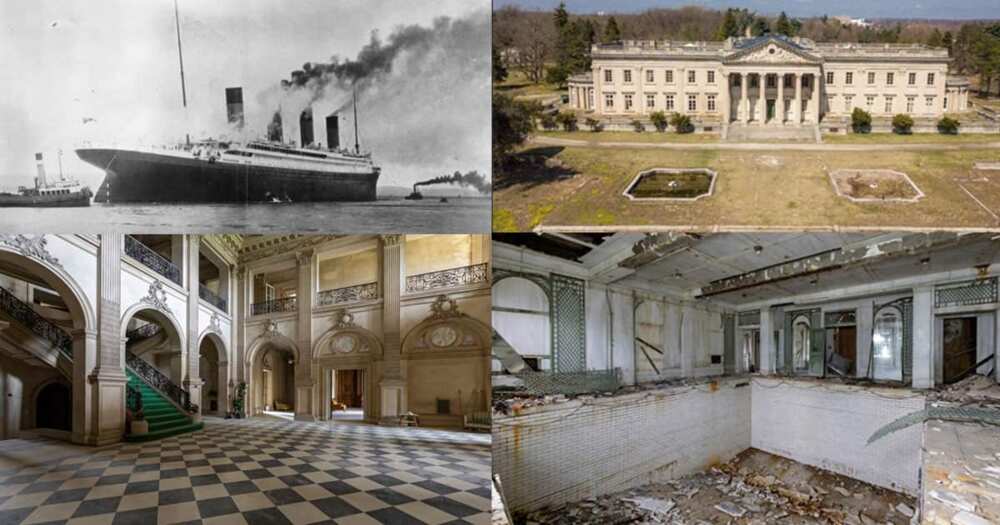 Abandoned mansion owned by Titanic ship investor Peter Widener'semerges