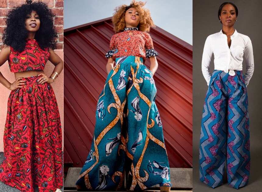 Ilibo African Print Woman Pants Set
