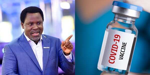 "There are conspiracy theories" TB Joshua releases new "prophesy" on COVID-19 vaccine