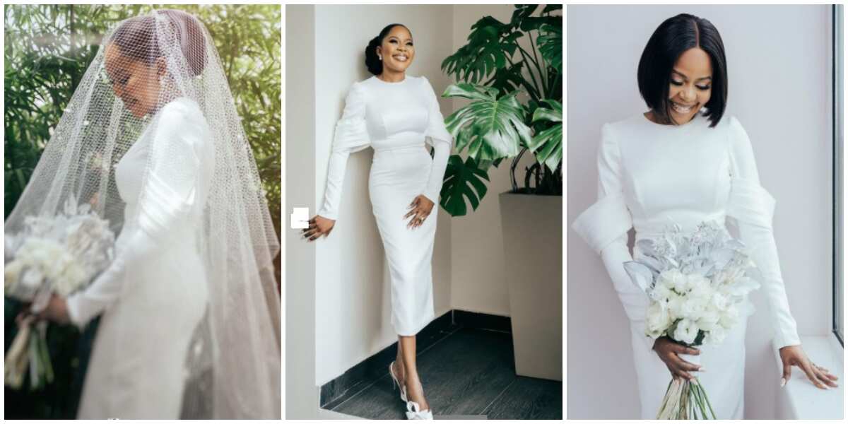 Beautiful wedding inspiration: Stunning bride rocks simple but elegant look on her big day