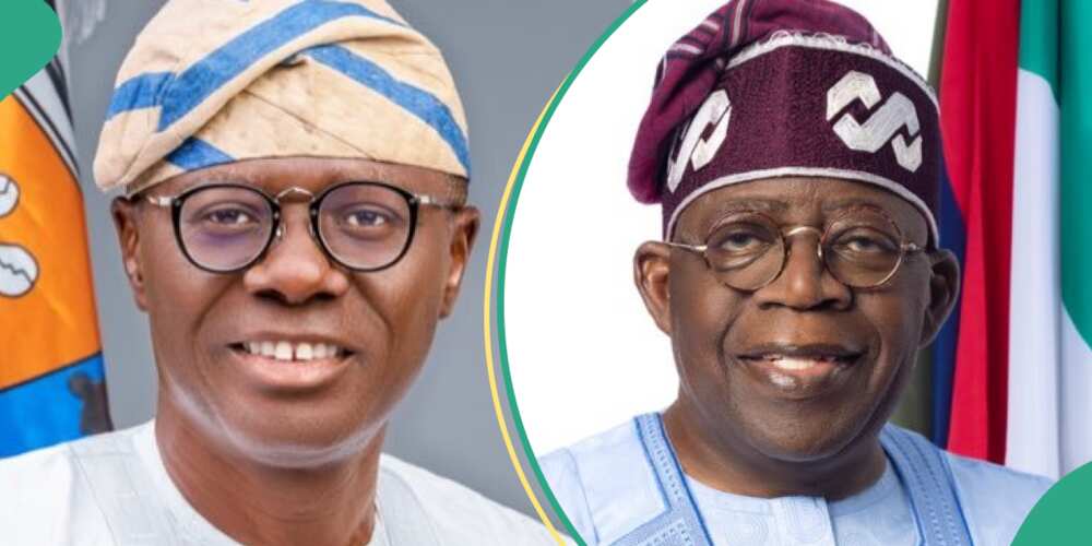 Sanwo-Olu/Tinubu portraits/Lagos state government