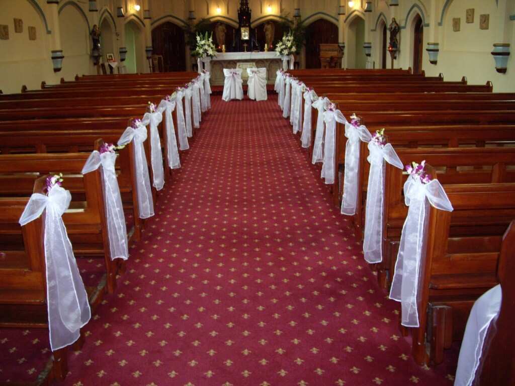 Nigerian Church Decoration Pictures For A Wedding - Legit.ng