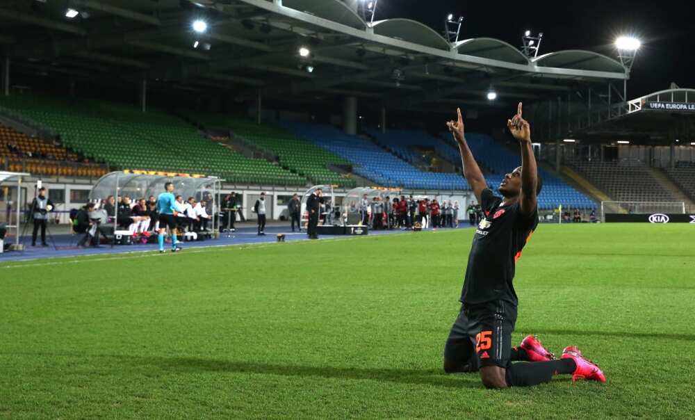 Odion Ighalo's goal against LASK voted 3rd best in Europa League last term